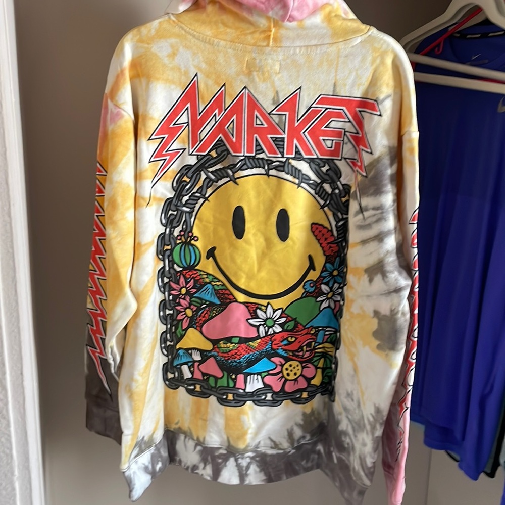 IRON MARKET TIE-DYE HOODIE